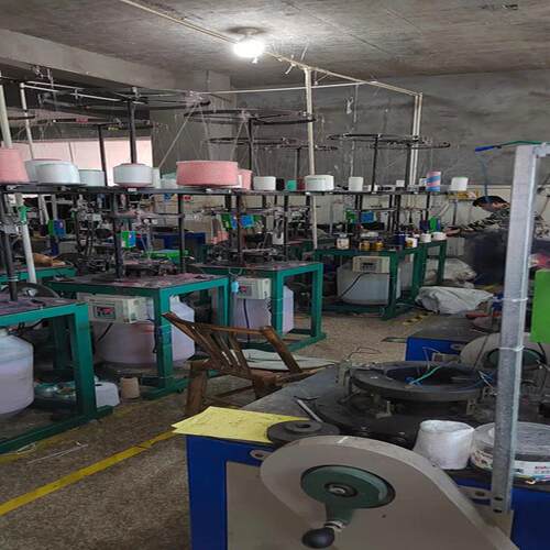 针织机械头圈条纹发圈帽子围巾机手腕护腕机提花皮筋机小型编织机