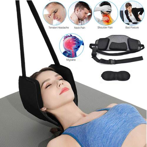 Hammock with Stand for Neck Traction Massager Cervicales To