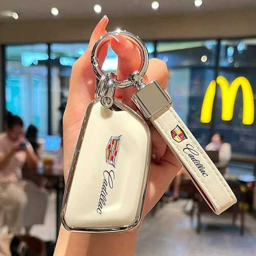 适用于凯迪拉克xt5钥匙套ct5xt4xt6ct6xts车ATSL壳ct4gt4扣