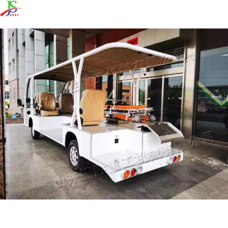 小型电动担架车 旅游景区机场车站电动乘用车辆 便携式担架车