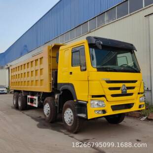 跨境供应国4国3自卸车HOWO371 375马力豪沃前四后八自卸车8
