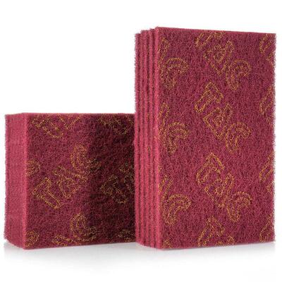 工业洗涤垫Tac7447B抛光布320目拉丝布家具抛光和去毛刺手擦布