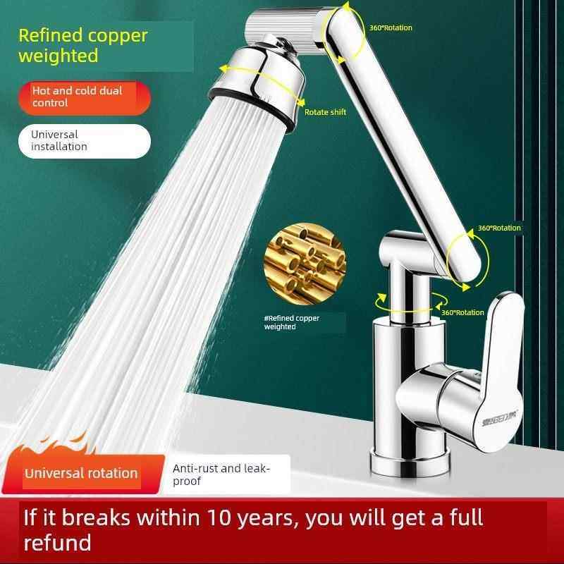 Jomoo国王机械臂水龙头洗手盆通用冷热水槽家庭浴室浴室盆在柜台,家装主材,面盆龙头,淘宝优惠券,粉丝福利购,淘宝优惠卷