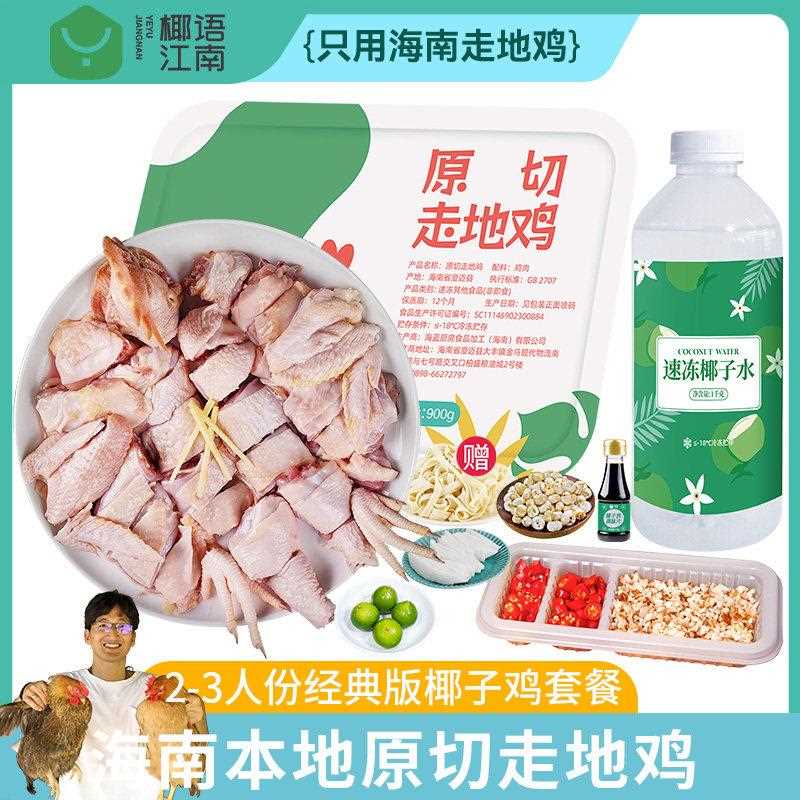 【轻食季爆款】2-4人份海南椰语江南椰子鸡套餐方便菜散养走地鸡