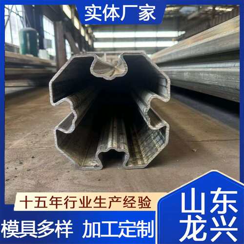 异型管加工定制q235b平椭圆管p型管扇形管六角管各种异形钢管