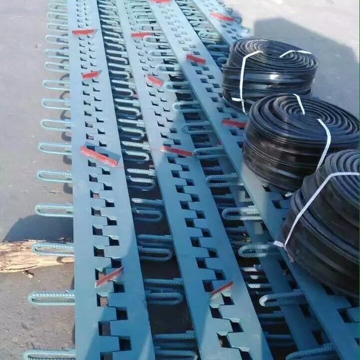 重庆现场安装新旧桥梁伸缩缝施工更换桥面公路C80型伸缩缝C型梳齿