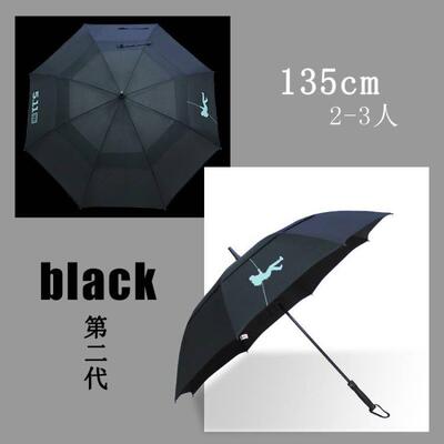 高档511雨伞男士折叠全自动大长暴柄接片双超层雨大专用5.11直柄