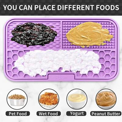 Pet Placemat Cat Slow Feeding Mat Dog Lick Mats Silicone Pet