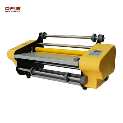 电动小型覆膜机W358电子控温单面双面冷热两用多功能预涂膜覆膜机