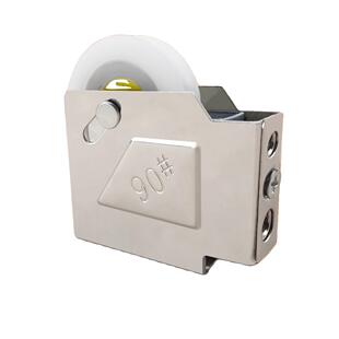 90型老式铝合金门窗滑轮推拉移门轮子玻璃窗户轨道不锈钢滚轮配件