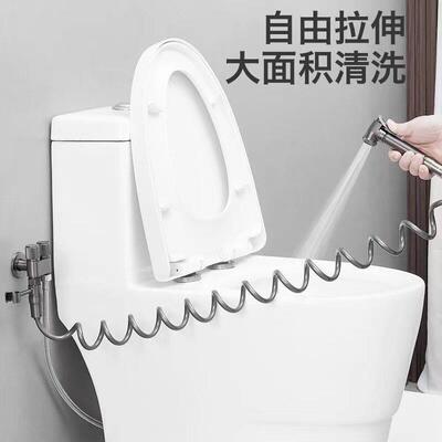 Black Bidet Faucet Hand Protable Toilet Bidet Sprayer Stainl
