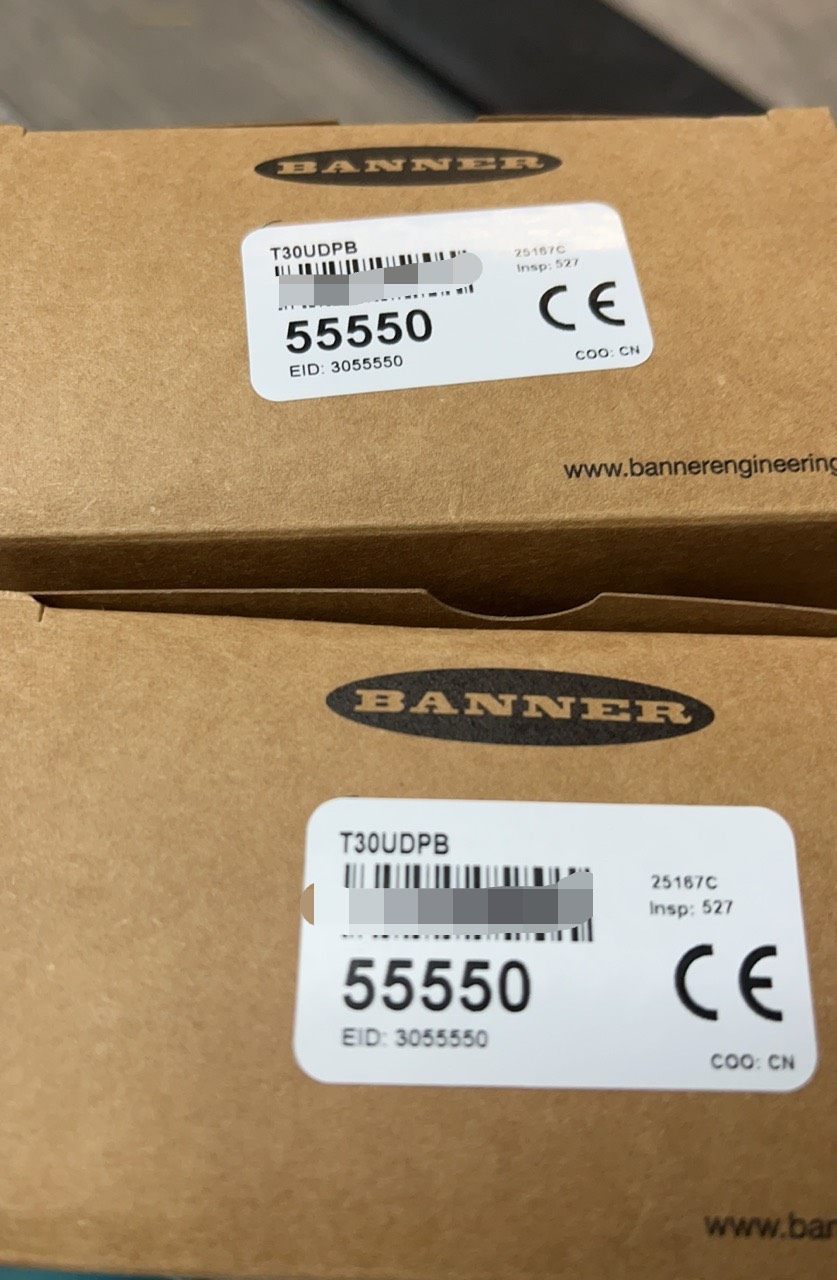 邦纳 型号 T30UDPB  订货号 55550  现货 全