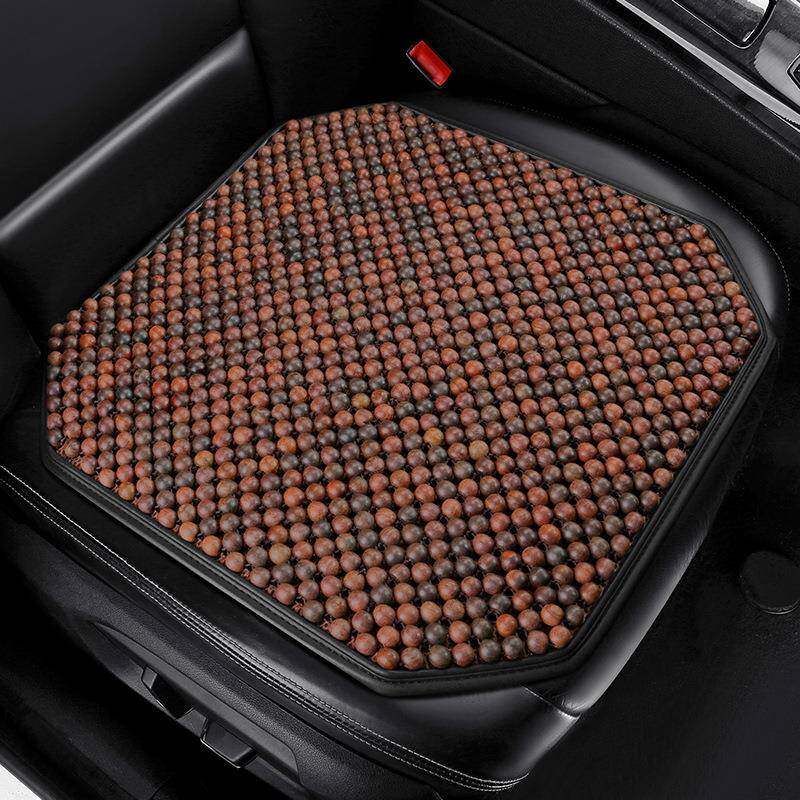 新款直销新款木珠夏天透气坐垫三件套清凉舒适不闷热汽车通用坐垫