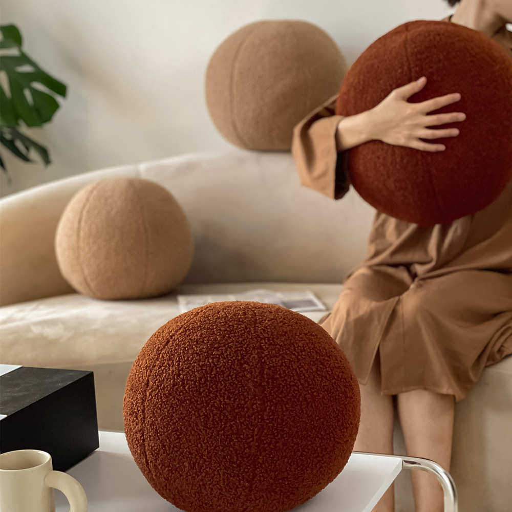 靠垫百高客厅颜沙发cuteball摆件绒球 卧室抱枕值球装饰品迪搭 泰,居家布艺,靠垫/抱枕,淘宝优惠券,粉丝福利购,淘宝优惠卷