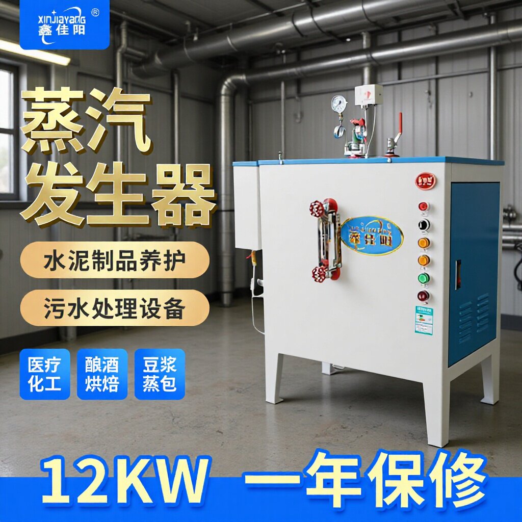 12KW加热蒸汽发生器 蒸汽发生机 小型蒸汽锅加热豆腐煮浆机