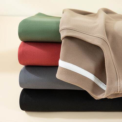 Warm base shirt for women with round neck and long