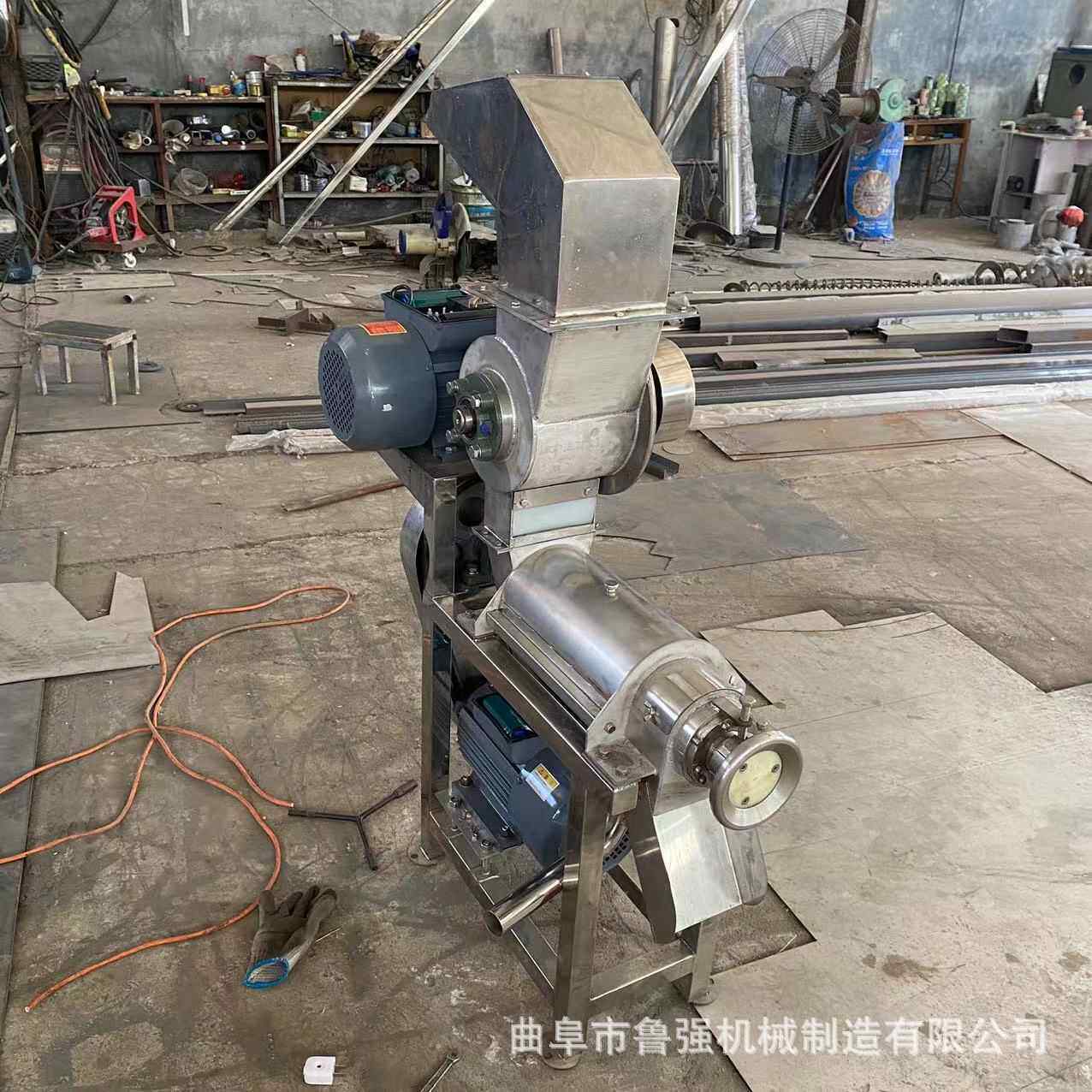 浓缩加枇工机械 杷WHM榨家汁机 商用沙棘破碎汁渣分离机生产厂果