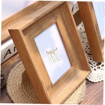 Nordic simple wooden photo frame square picture frames 相框