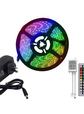 防水5M 24W Rgb Smd灯Led灯带44KEYstring灯