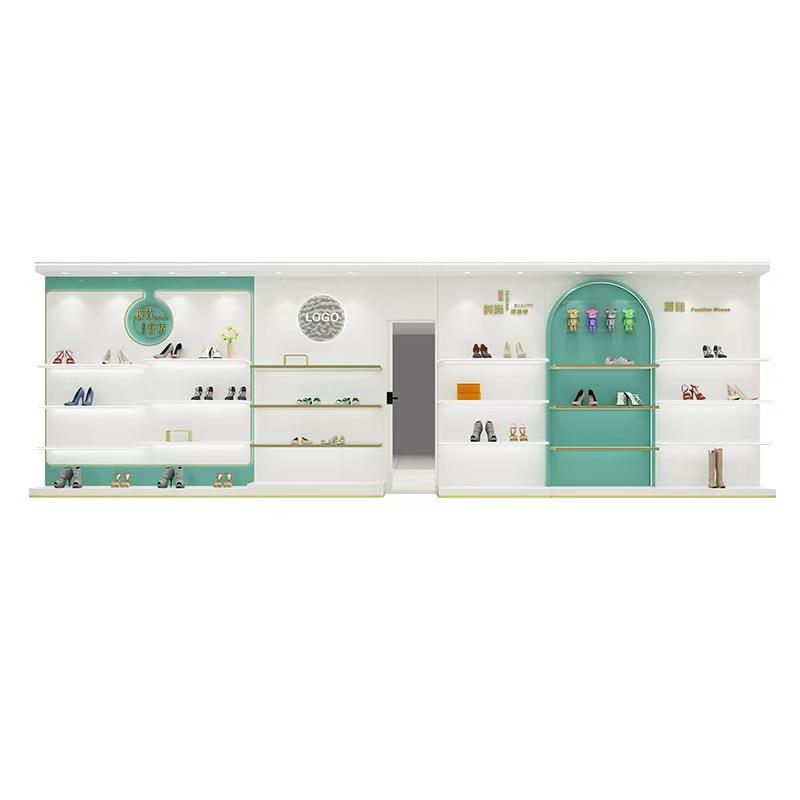 展厅包包鞋柜展示柜高档烤漆样品展柜商场皮具鞋子鞋店产品陈列柜