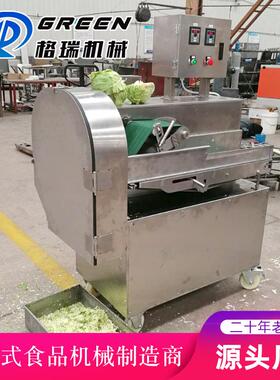厂家供应设商用切头菜机 全自动食堂厨房蔬双菜切丝机备