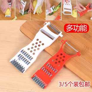 家庭厨房多功能蔬菜切割机土豆切碎器磨碎器黄瓜切片机刨削器