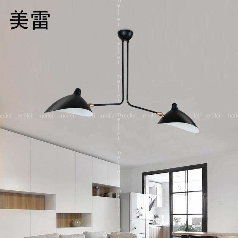 设计师餐厅创意艺术工业风张牙舞爪异型鸭嘴造型客厅吊灯