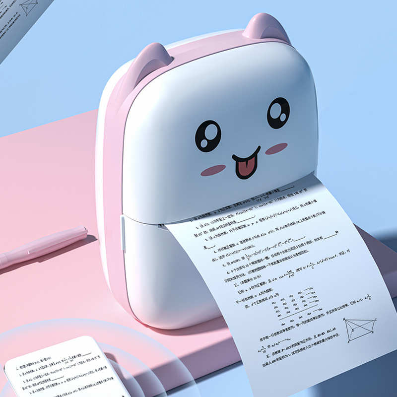 学生口袋迷你错题拍搜题标签便携式办公热敏打印机不干胶
