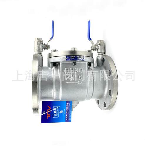厂家直供F41W-防16P不567锈钢倒流止防器304一体D式倒流止器旋流