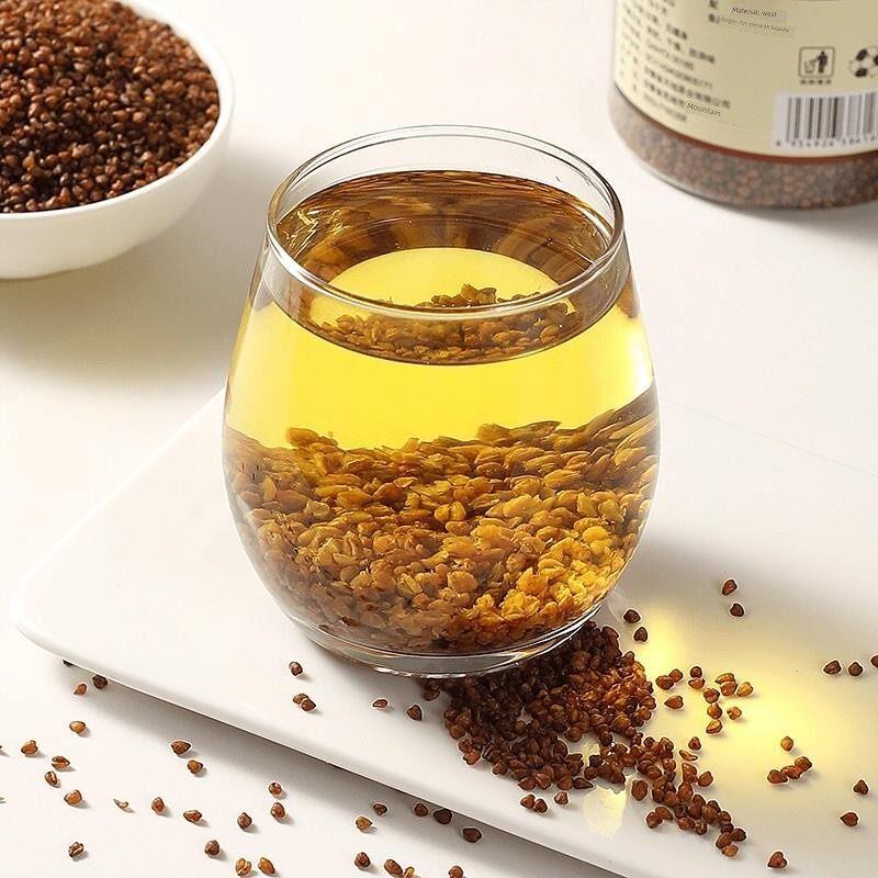 天旭黑苦荞正宗苦荞茶浓郁茶香四川大凉山品质茶罐装荞麦苦荞茶D