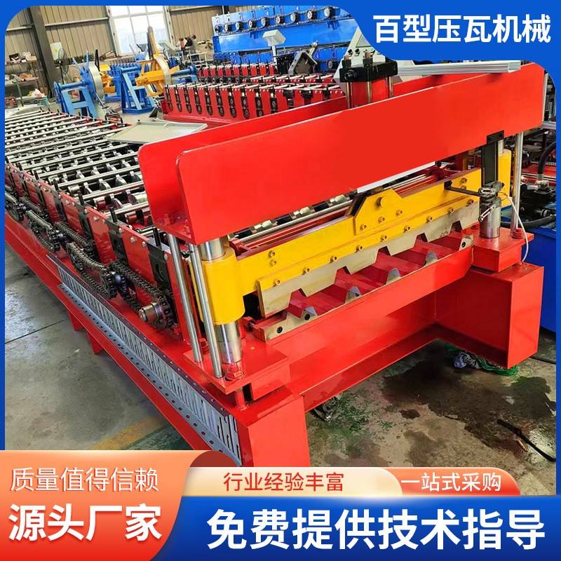 686彩钢瓦成型机彩钢瓦机械设备数控金属波纹板机器冷弯成型机