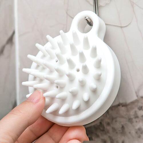 Shampoo Brush MUJI Shampoo Brush Scalp Massage Comb Silicone