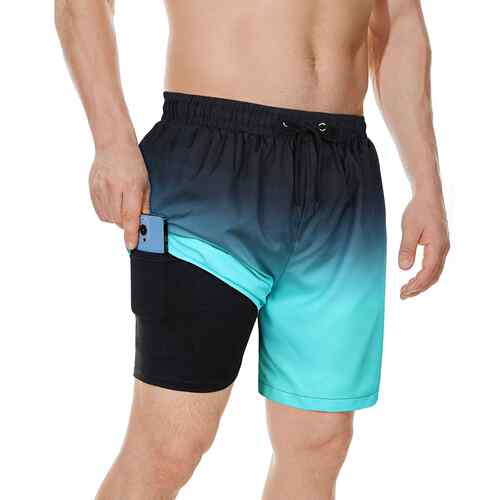 Running and fitness pants, men's shorts, tight fitting