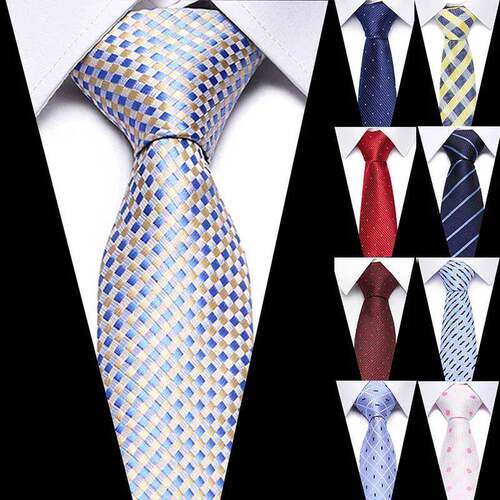 Luxury Wedding Ties 7.5cm Men