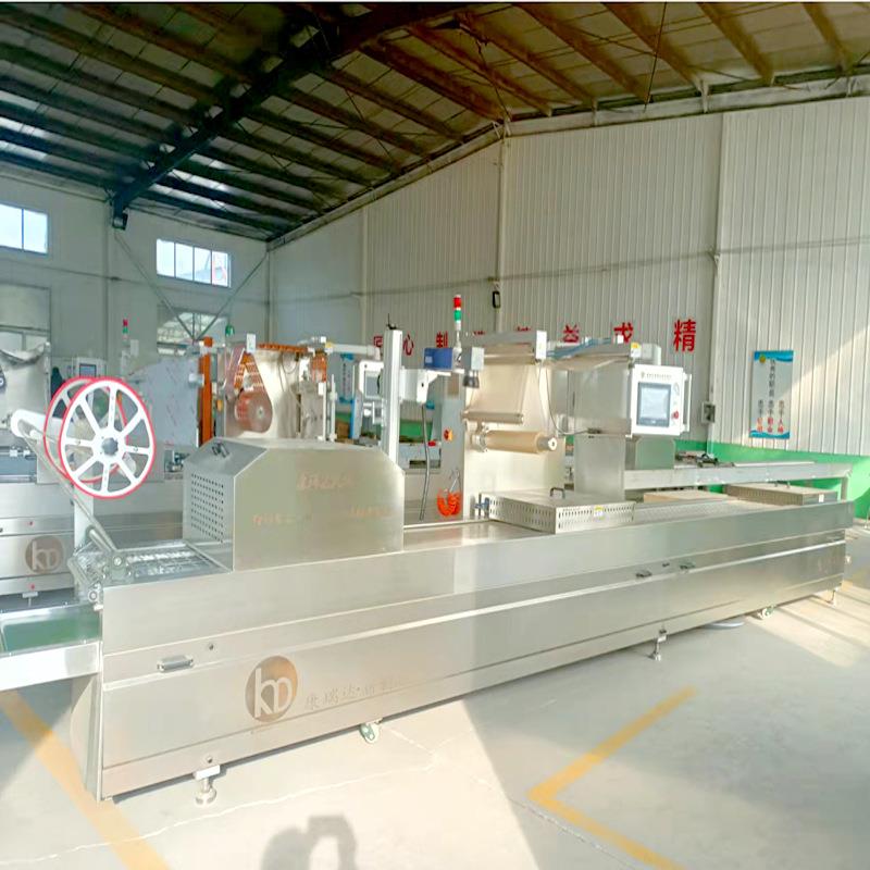 香肠拉伸膜包装机食品全自动真空包装粽子拉伸膜真空包装机