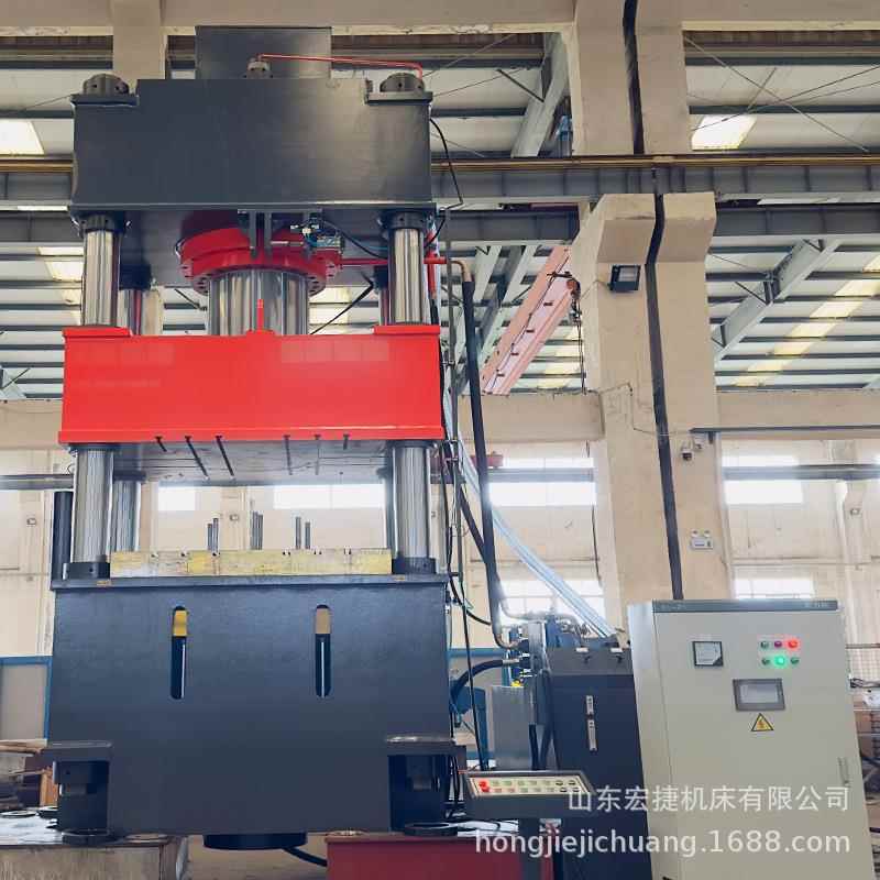 封头拉伸大吨位1000吨四柱三梁液压机800吨1200吨油压机成型