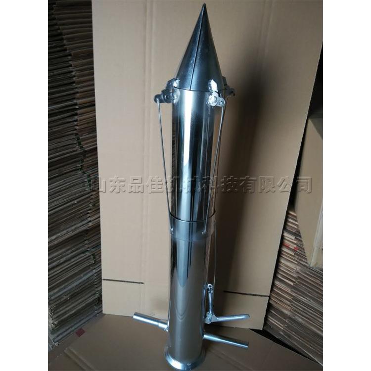 厂家直销小型家用蔬菜栽苗器玉米苗不锈钢移栽工具秒载定植器