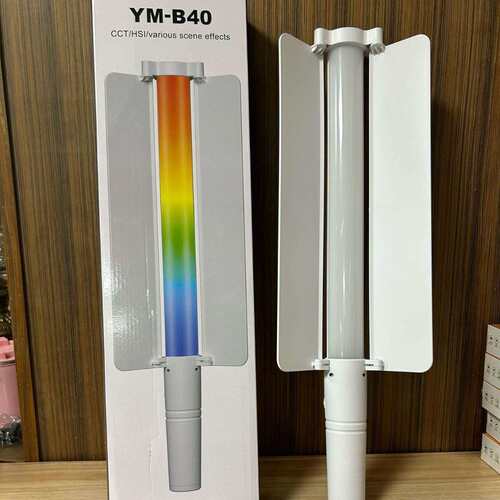YM-B40 RGB手持补光棒摄影补光灯室内拍摄灯全彩户外直播氛围灯 l