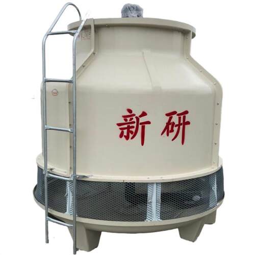 冷却水塔厂家直供125T冷却塔 圆形玻璃钢工业冷却塔 125吨冷却塔