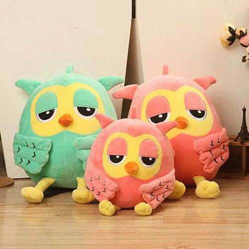 Soft Toy Cute Home Decoration Night Owl Plush Pillow Animal