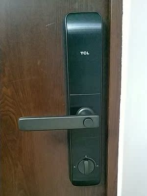 tcl家用把手款防盗门电子k5智能锁是哪里生产的，值吗