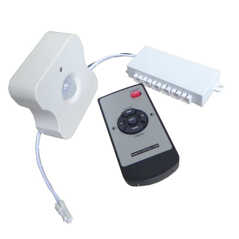 拓迪智能家居LED衣柜灯分线盒遥控感应器12V红外无线人体感应开关