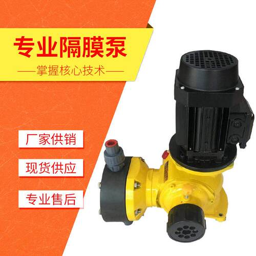 80VGB封闭立式机械隔膜计量泵加泵絮凝剂排污管道泵污水处理泵