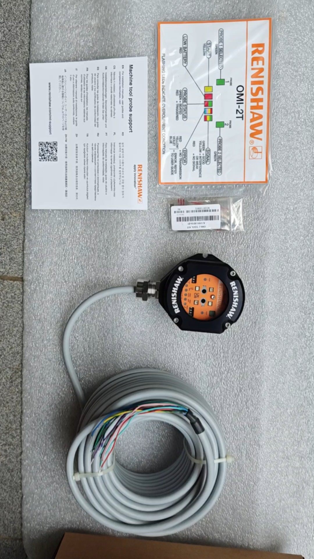 雷尼绍OMI-2T L15M接收器，订货号:A-5439-0