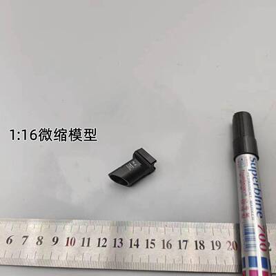 兵人配件20mm导轨垂直三角握把金属前握把骑士RVG斜握1/7微缩