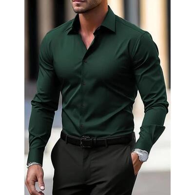 O 62572 Long Sleeve Business Casual Shirt 商务士衬衫