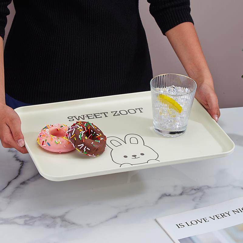 托盘长方n形1688零is风 摆放展示水杯咖收纳盘商用餐饮塑料水啡果,餐饮具,餐用托盘,淘宝优惠券,粉丝福利购,淘宝优惠卷