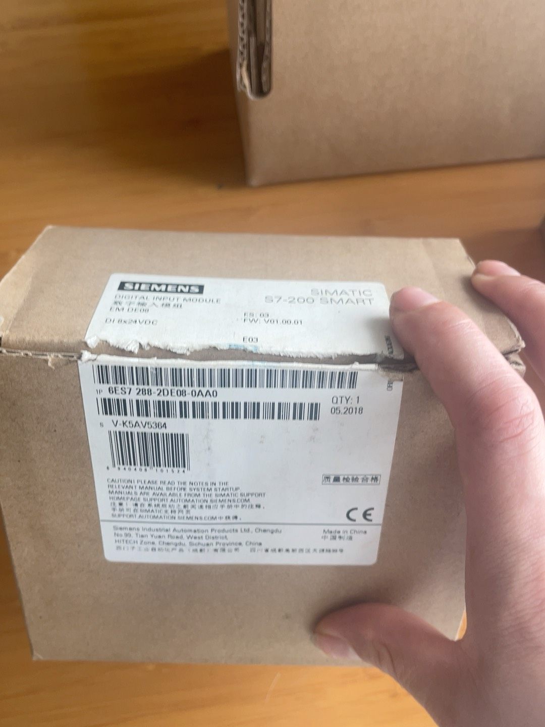 6ES7288-2DE08-0AA0仅开封实物图需要联系