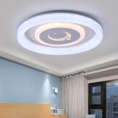 LED吸顶灯卧室客厅灯儿童房间灯简约现代遥控智能灯主卧2025新款