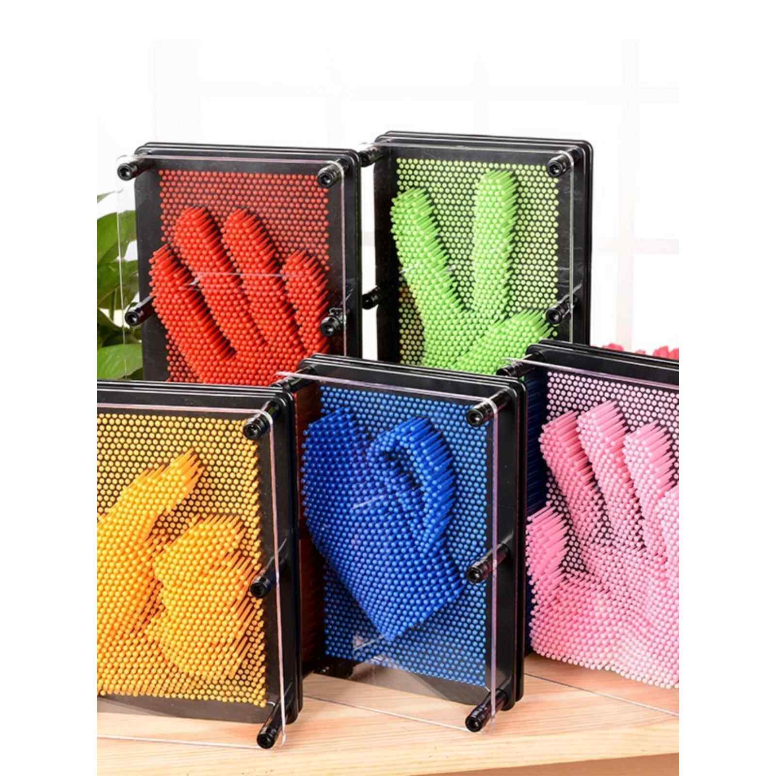 创意3d立体百变针画三维针雕克隆手膜脚印脸印送儿童礼物玩具益智